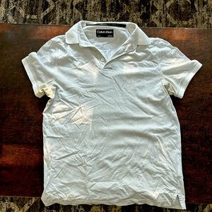 Calvin Klein XS Polo, Lightly worn, minimal staining